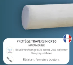 POLOCHON UNI QUALITE CP30 BLANC