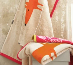 SERVIETTE INVITE MR FOX SABLE
