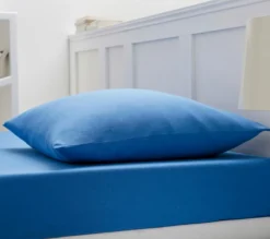 TAIE UNI COTON EXTENSIBLE BLEU ROYAL