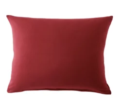 TAIE UNI COTON EXTENSIBLE CARMIN