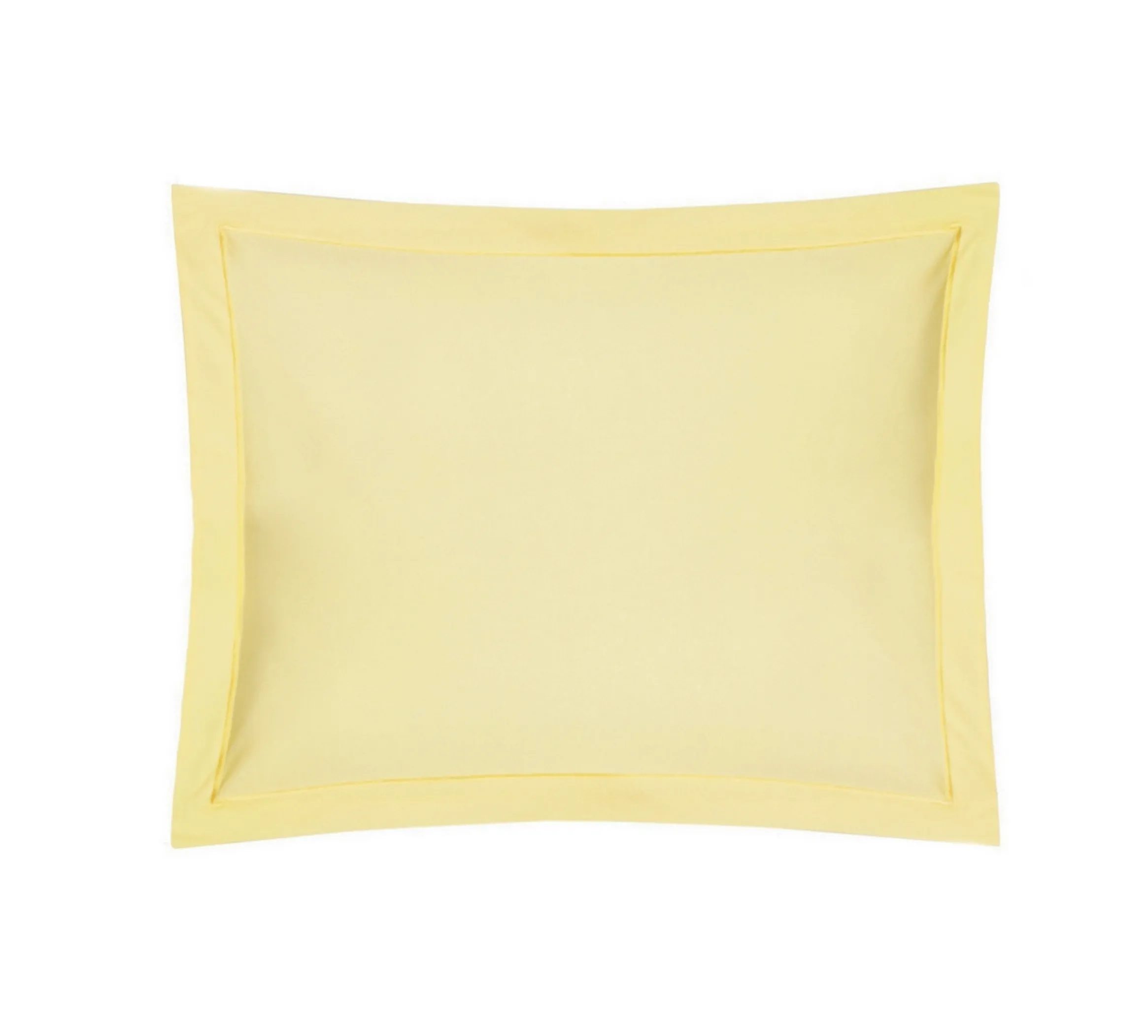 TAIE UNI COTON JAUNE