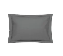 TAIE UNI PERCALE ACIER