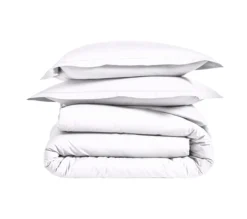 TAIE UNI PERCALE BLANC