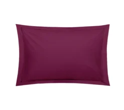 TAIE UNI PERCALE CYCLAMEN