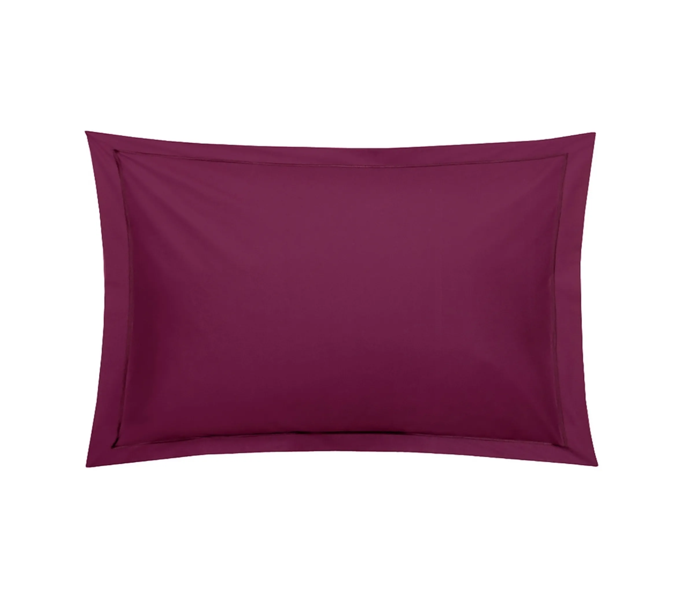 TAIE UNI PERCALE CYCLAMEN