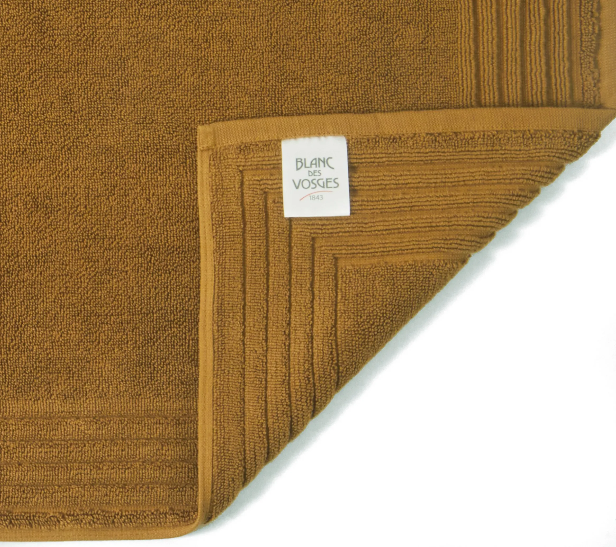 TAPIS DE BAIN UNI OCRE