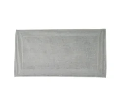 TAPIS DE BAIN UNI SILVER