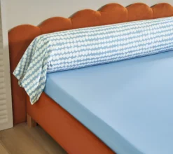 TRAVERSIN DOTS BLEU CELESTE