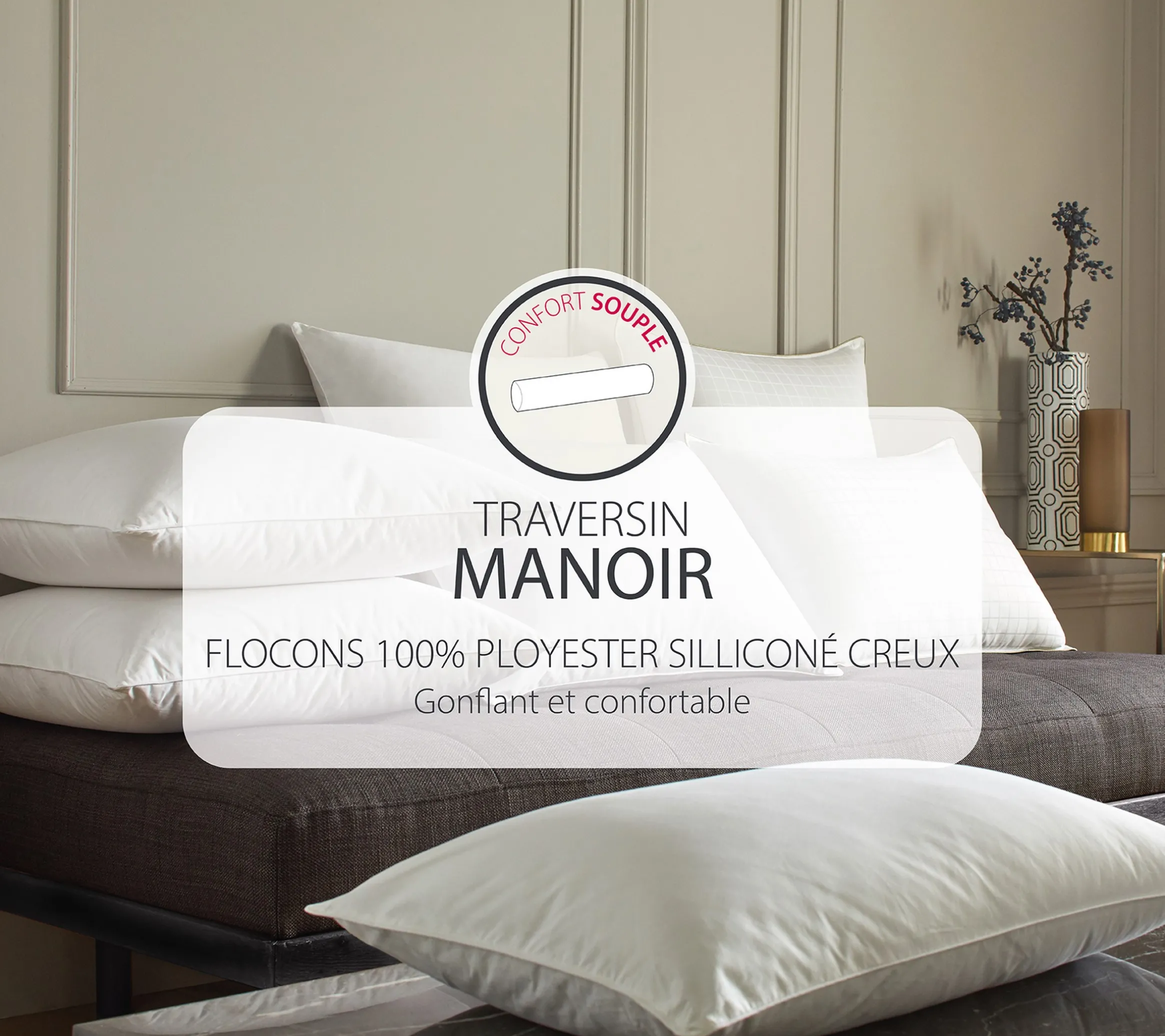 TRAVERSIN SYNTHETIQUE MANOIR .