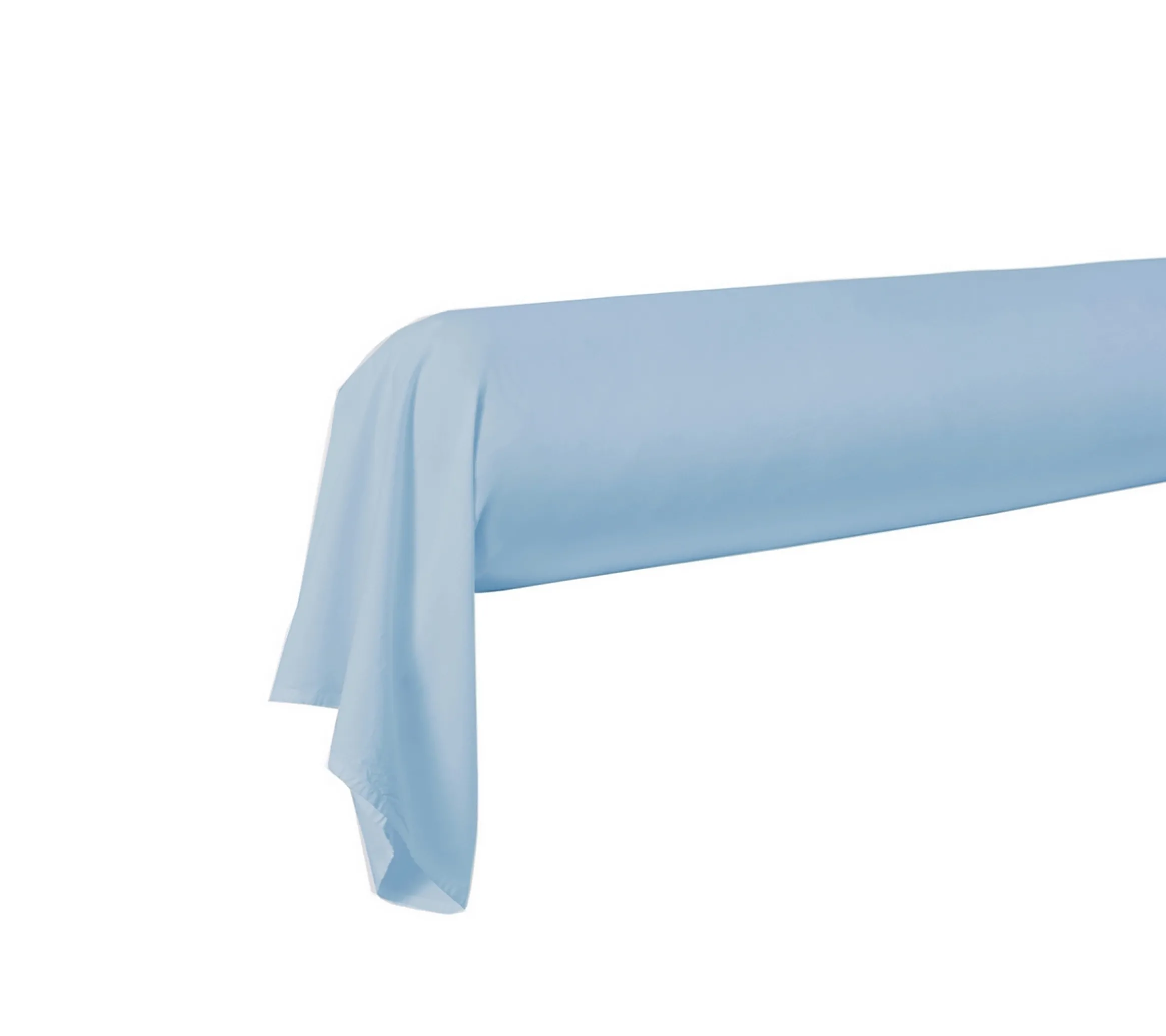 TRAVERSIN UNI COTON BLEU CIEL