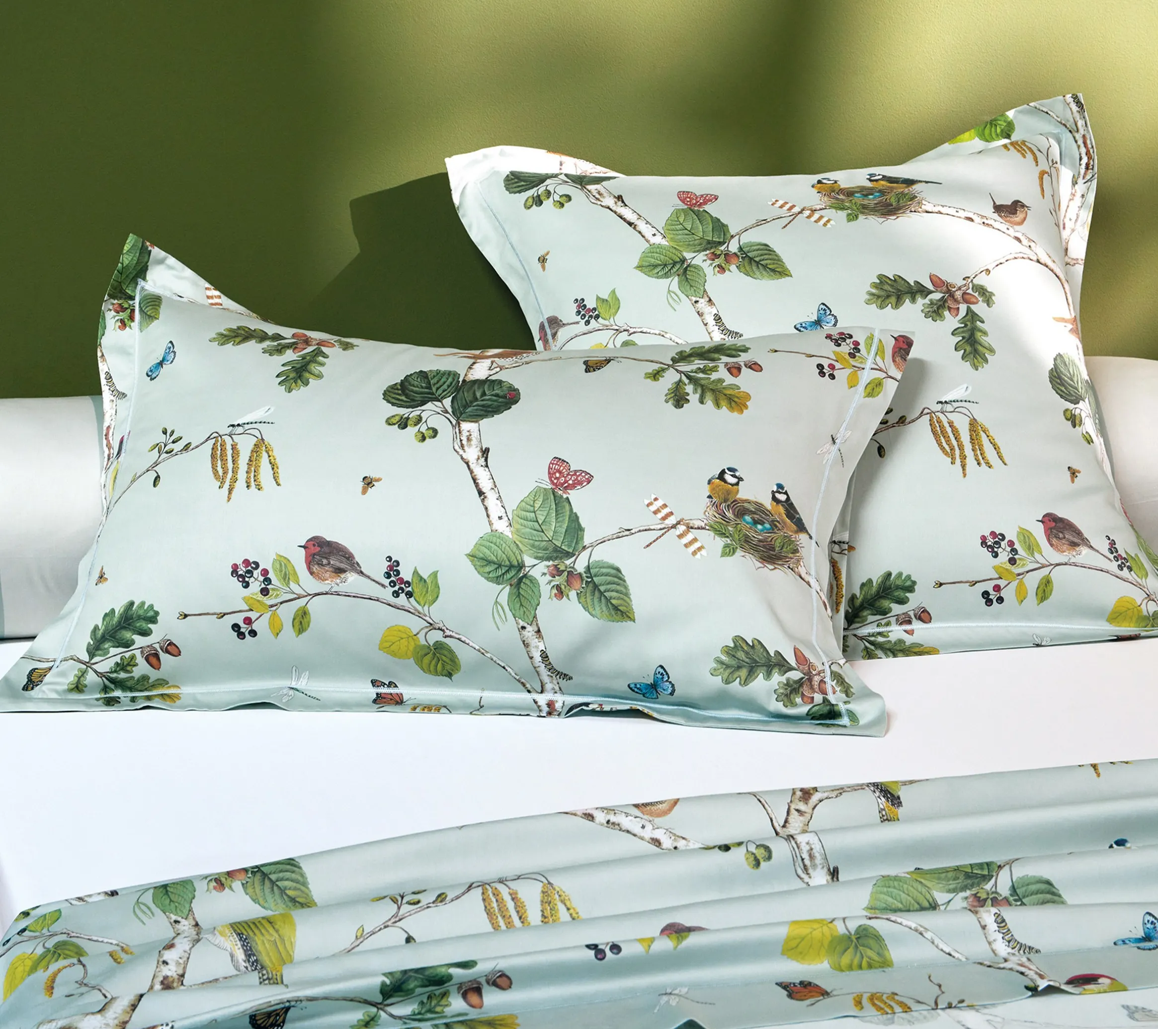TRAVERSIN WOODLAND BLEU CELESTE